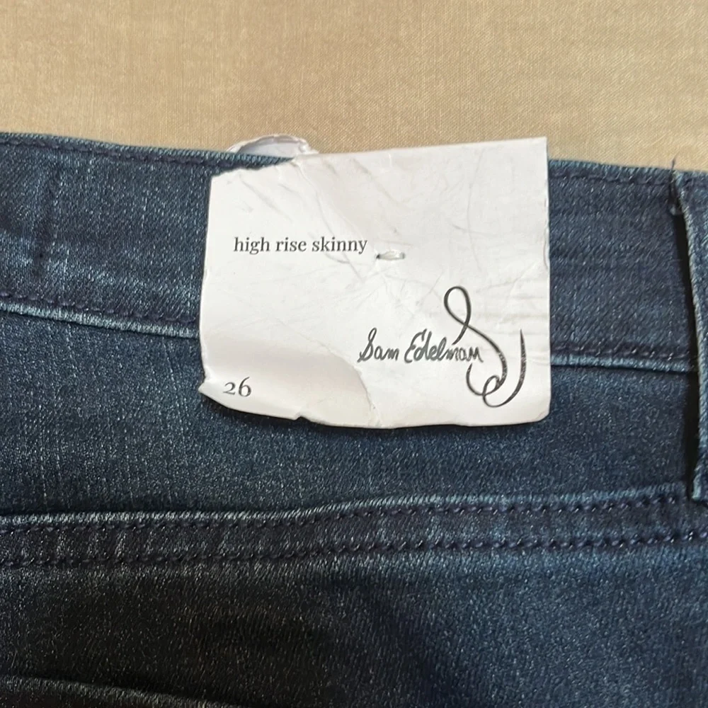 Sam Edelman stardust skinny high rise size 26 jeans